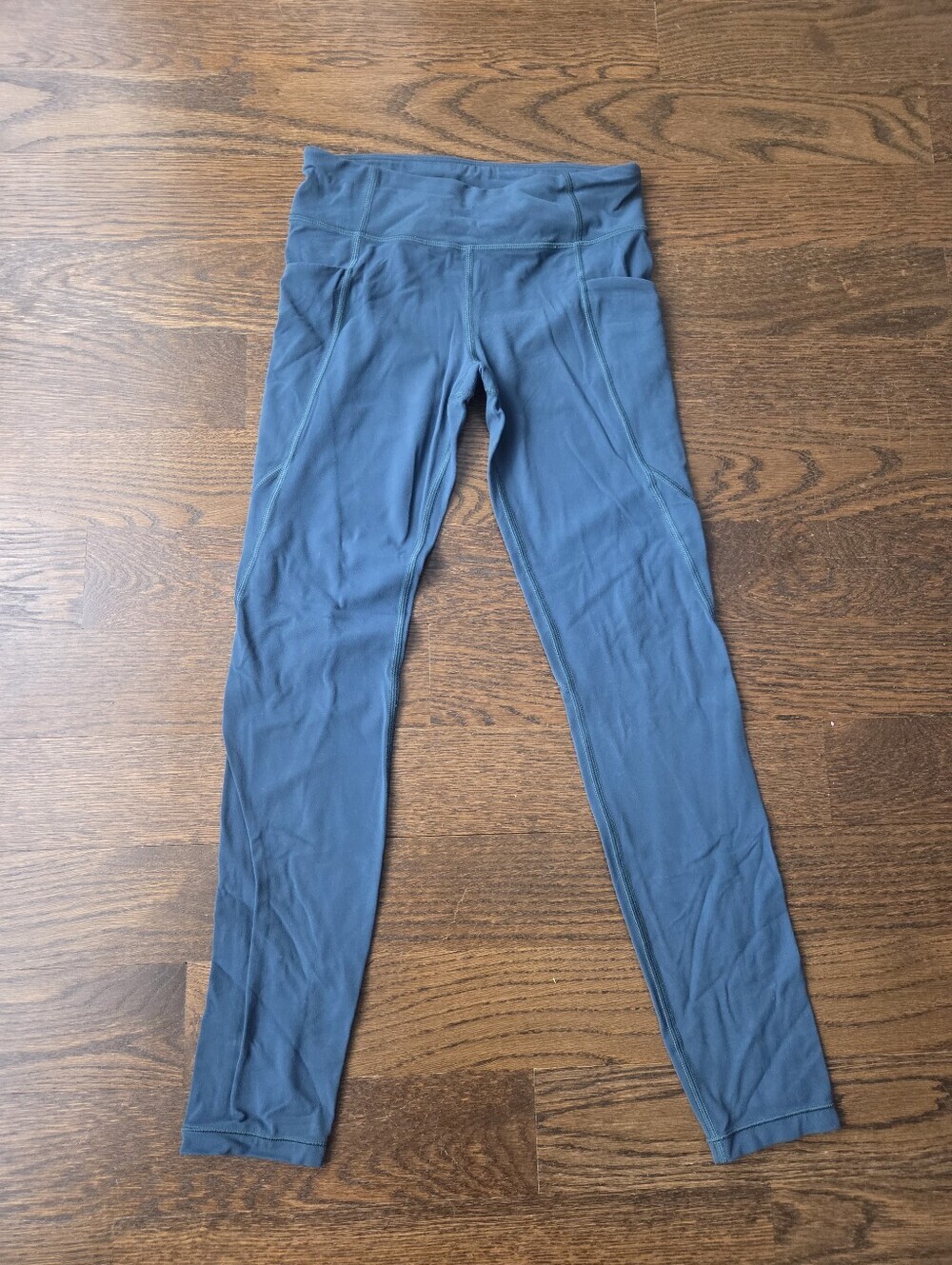 Athleta Girl High-Waist Blue Active Leggings Sz.12